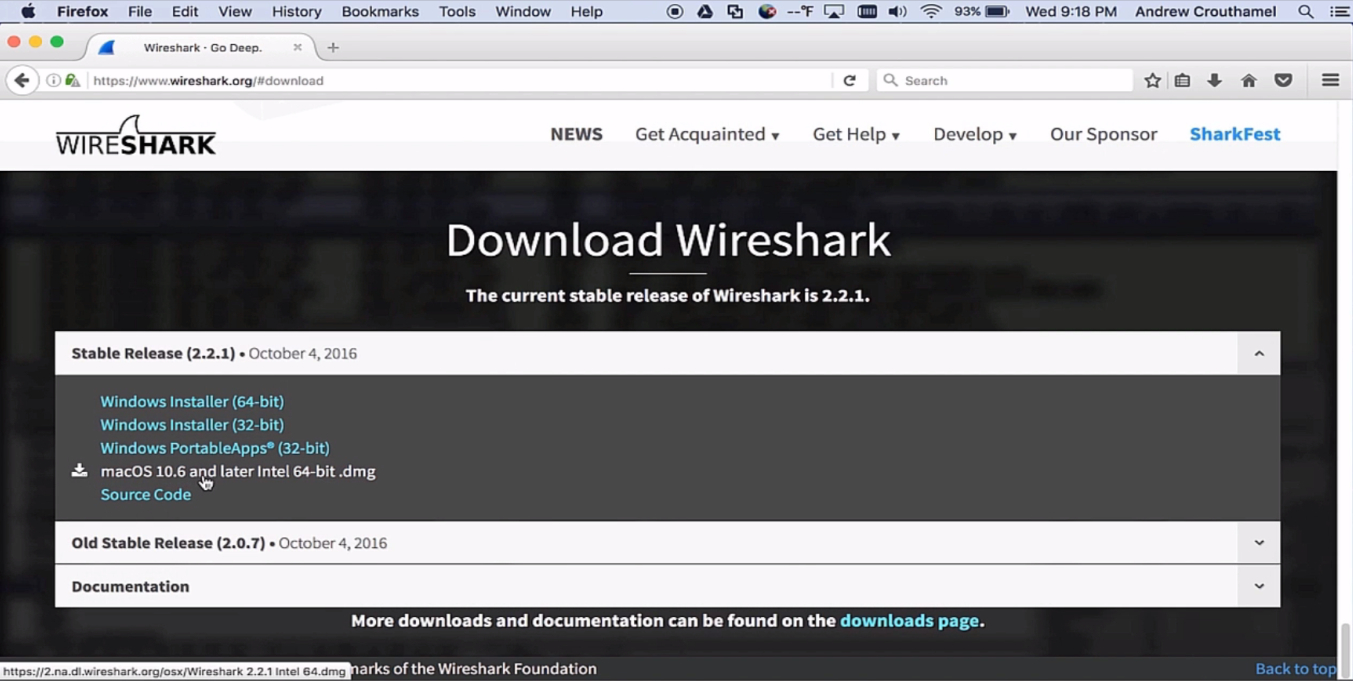Wireshark legacy download